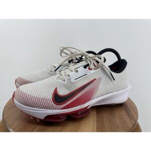 Nike‎ Air Zoom Infinity Tour Shoes Men's US 8.5 White Black Red (FD0217 101)